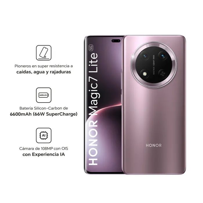 HONOR MAGIC 7 LITE 8GB+ 512GB Titanium purple