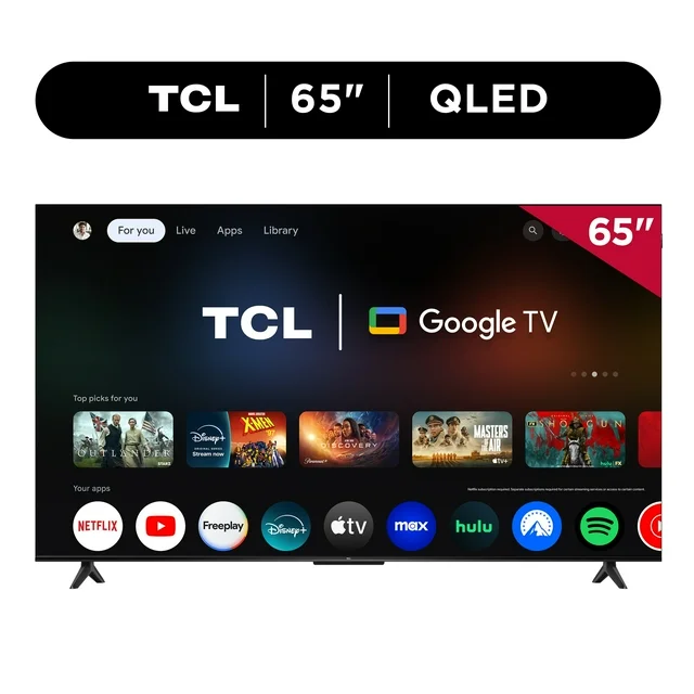 [65Q51K] TCL 65" Q Series (NEW 2025) 4K UHD HDR TV QLED Smart  with Google TV –
