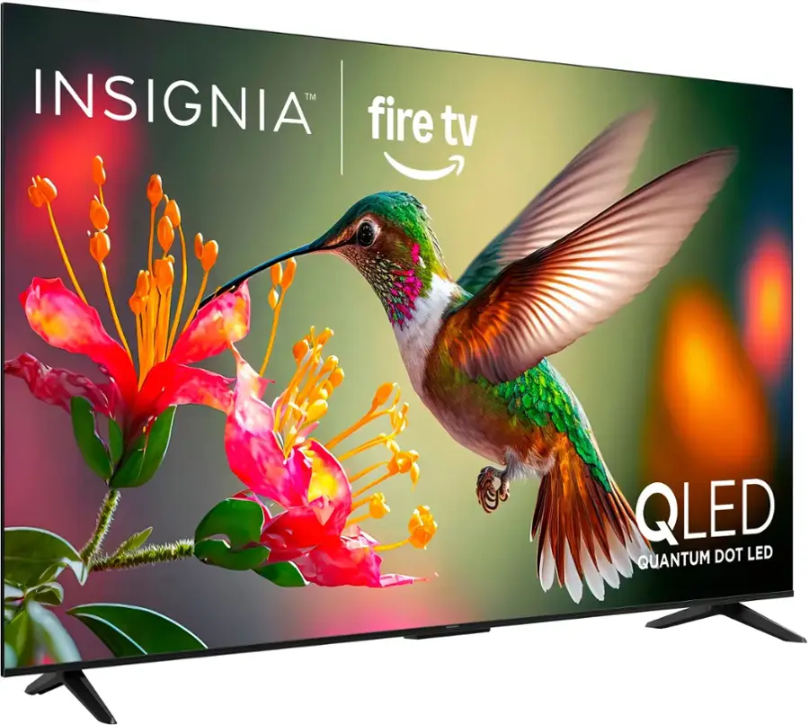 [(NS65-UQFL26)] INSIGNIA Serie QF 4K UHD TV QLED Smart Fire TV de 65 pulgadas con mando a distancia por voz Alexa