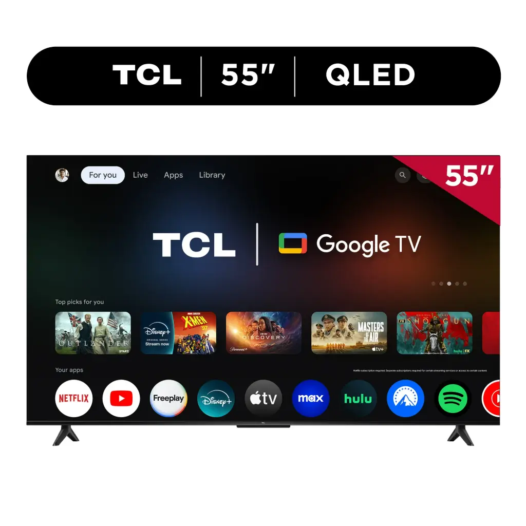 [55Q51K] TCL 55" Q Series (Nuevo 2025) 4K UHD HDR QLED Smart TV con Google TV – 55Q51K
