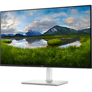 Dell Monitor S2725DS - Pantalla QHD (2560 x 2440), frecuencia de actualización de 100 Hz, relación de contraste de 1500:1, TÜV Rheinland Eye comfort 4 Star, altavoz integrado de 2 x 5 W, altura/inclinación/giro/pivote- color blanco ceniza