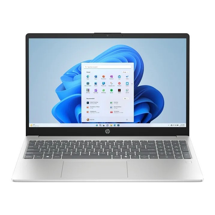 [15-fd0133wm] HP - 15.6" SCREEN LAPTOP N305- INTEL CORE I3 - 8GB RAM - 256GB SSD - NATURAL SILVER WINDOWS 11  HUELLA DACTILAR