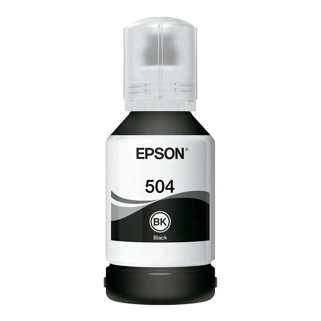 EXTRA DE TINTA NEGRA  EPSON GENUINO 504 - BK 127ml