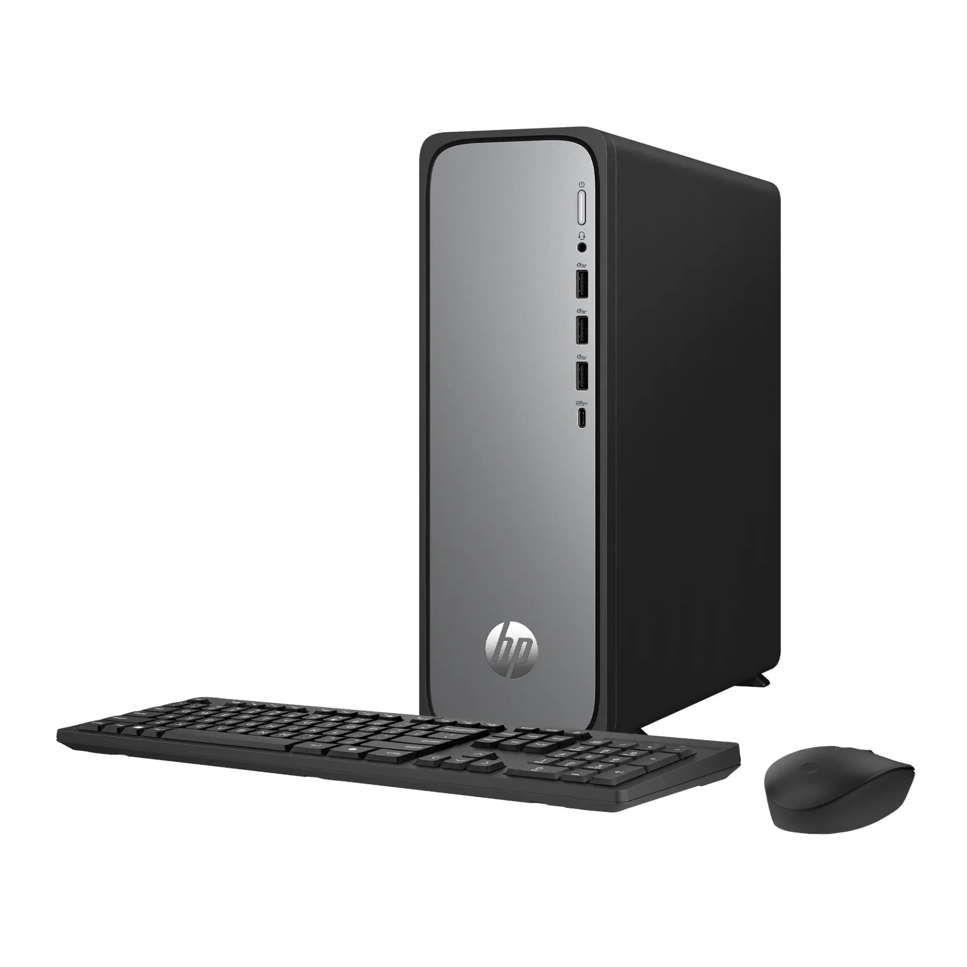 HP OmniDesk Slim PC de Escritorio Intel Core i5 16GB RAM 512GB SSD Windows 11 Home Meteor Silver incluye teclado y mouse