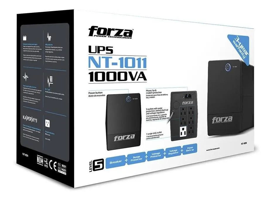 UPS FORZA 1000VA - NT-1011